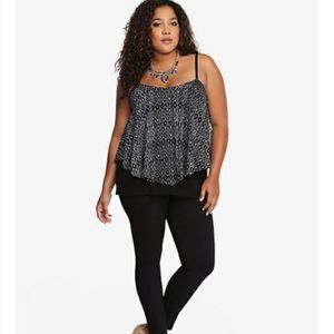 TORRID💀Skull Double Layer Tank